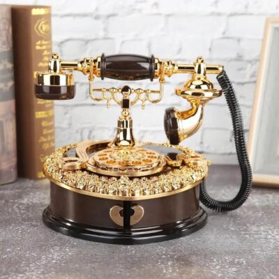 Classic Telephone-shaped Music Box