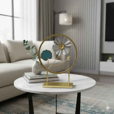 Floral Metal Stand
