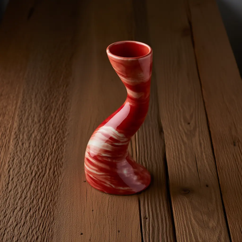 Curvy Flower Vase